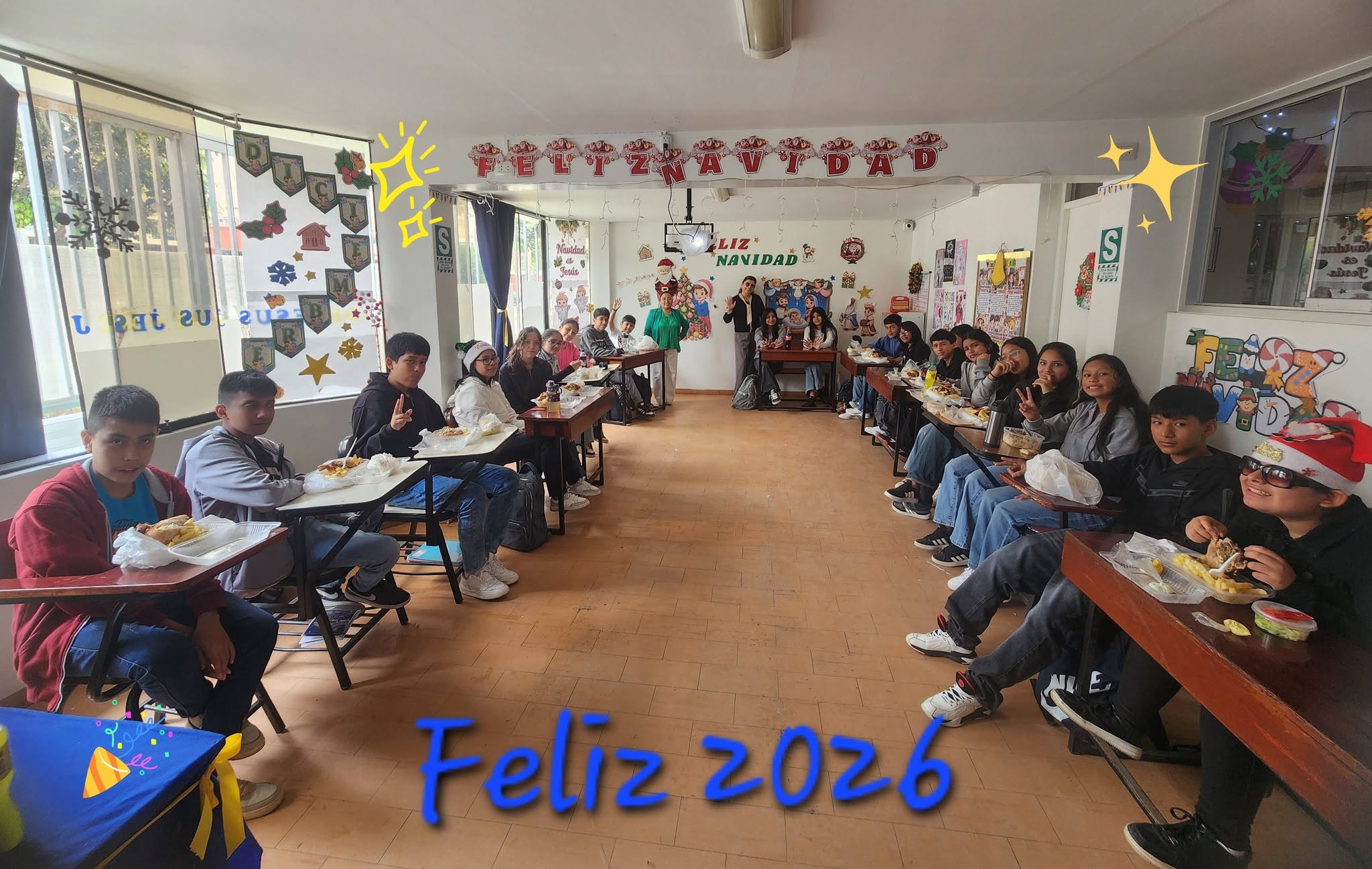 Celebración de Navidad en el Colegio de Jesús